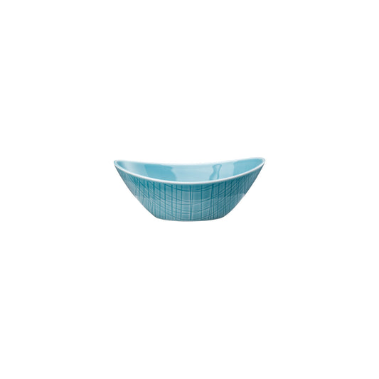 Rosenthal Colours Aqua Rosenthal Mesh Colours Aqua Dish 15 x 11 cm oval front view