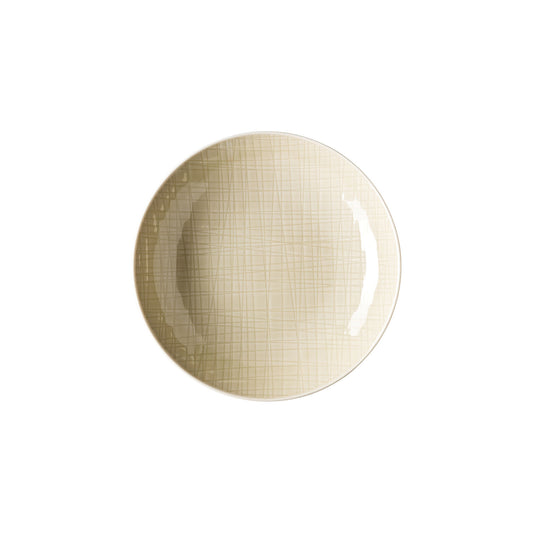 Rosenthal Colours Cream Rosenthal Mesh Colours Cream Plate deep 19 cm front view