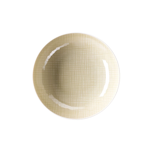 Rosenthal Colours Cream Rosenthal Mesh Colours Cream Plate deep 21 cm front view