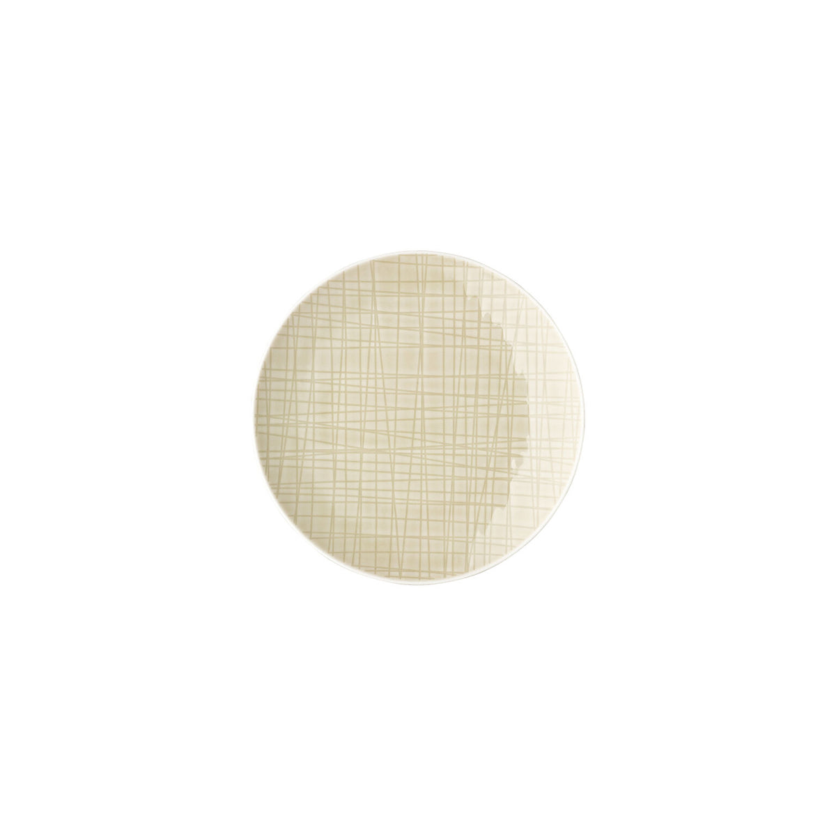 Rosenthal Colours Cream Rosenthal Mesh Colours Cream Plate 15 cm front view