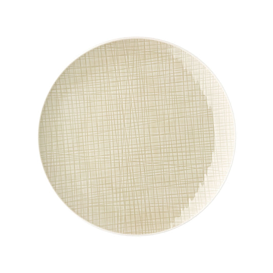 Rosenthal Colours Cream Rosenthal Mesh Colours Cream Plate 27 cm front view