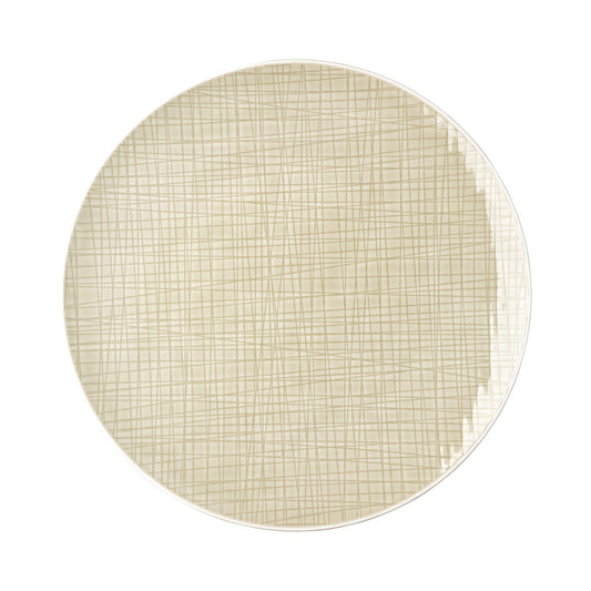Rosenthal Colours Cream Rosenthal Mesh Colours Cream Plate 30 cm front view