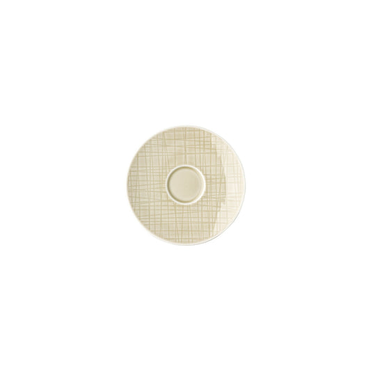 Rosenthal Colours Cream Rosenthal Mesh Colours Cream Espresso Saucer front view