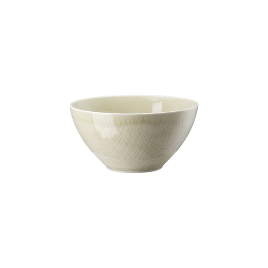 Rosenthal Colours Cream Rosenthal Mesh Colours Cream Bowl 18 cm front view