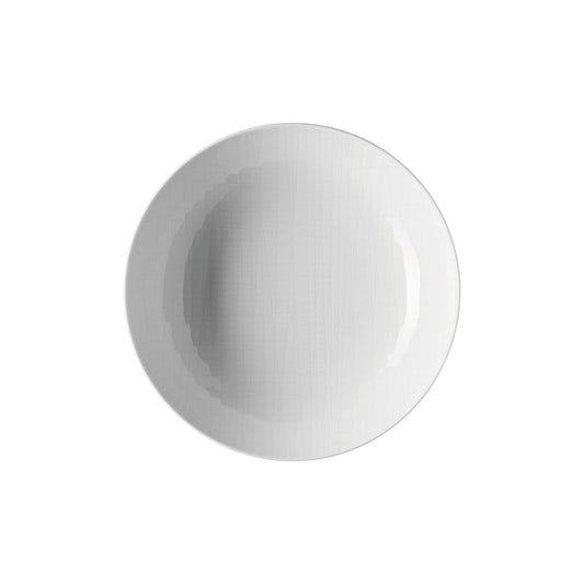 Rosenthal White Rosenthal Mesh White Plate deep 21 cm front view