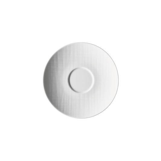 Rosenthal White Rosenthal Mesh White Creamsoup Saucer front view
