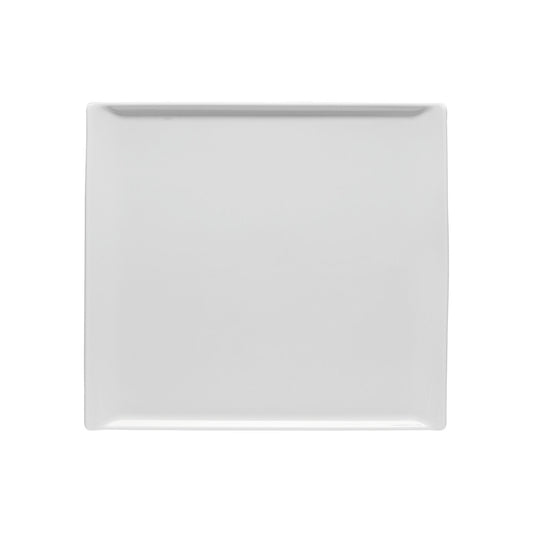 Rosenthal White Rosenthal Mesh White Platter flat 26x24cm front view