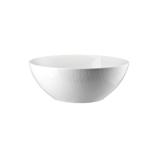 Rosenthal White Rosenthal Mesh White Bowl 24 cm front view