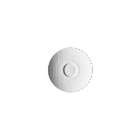 Rosenthal White Rosenthal Mesh White Espresso Saucer front view