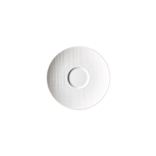 Rosenthal White Rosenthal Mesh White Saucer 4 tall front view
