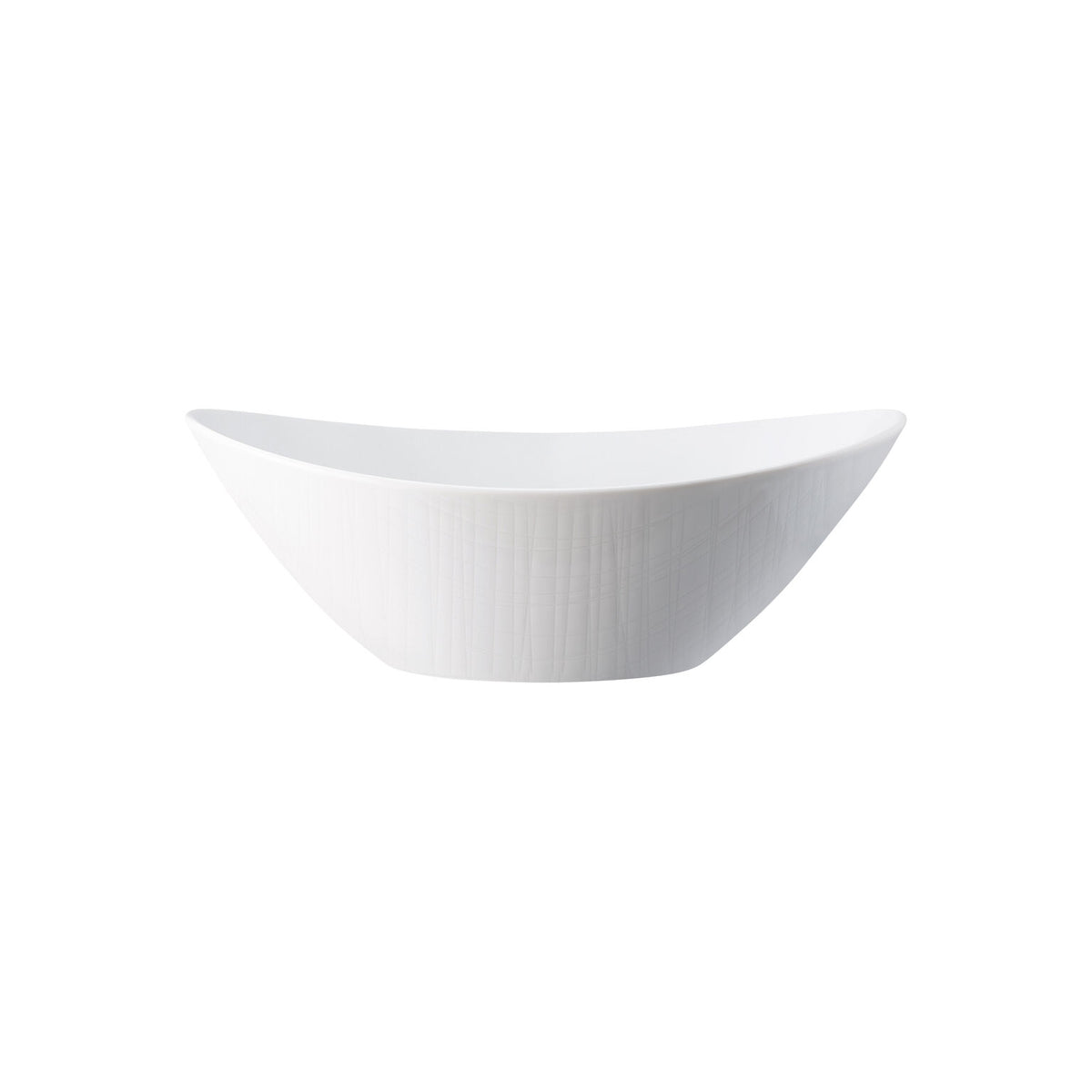 Rosenthal White Rosenthal Mesh White Dish 24 x 18 cm oval front view