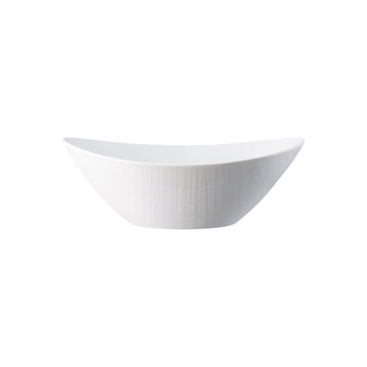 Rosenthal White Rosenthal Mesh White Dish 24 x 18 cm oval front view