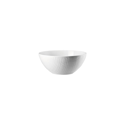 Rosenthal White Rosenthal Mesh White Cereal bowl 14 cm front view