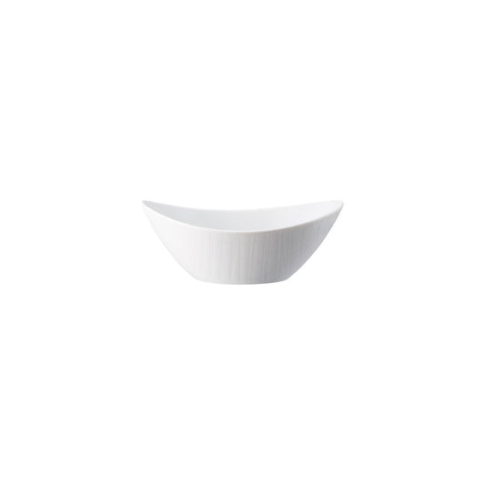 Rosenthal White Rosenthal Mesh White Dish 15 x 11 cm oval front view