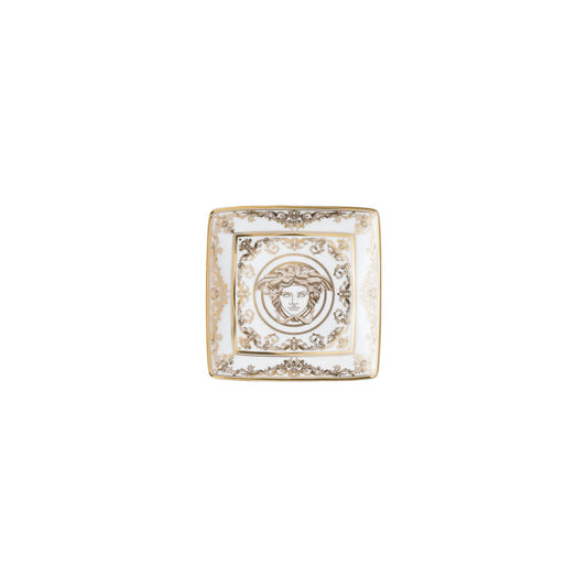 Versace Medusa Gala Bowl 12 cm sq. flat front view