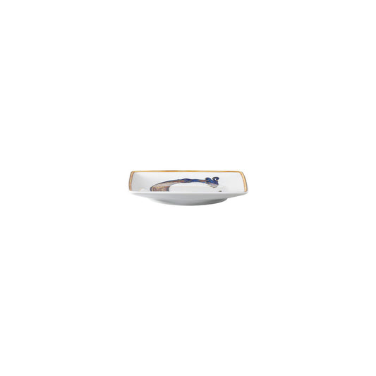 Versace Holiday Alphabet C Bowl 12 cm sq. flat alternate view 2