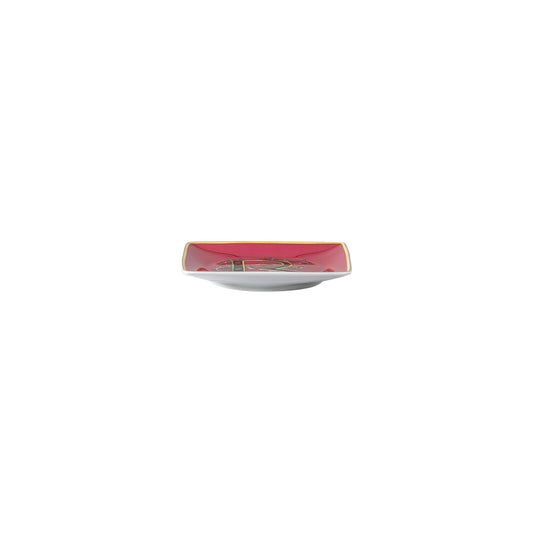 Versace Holiday Alphabet R Bowl 12 cm sq. flat alternate view 2