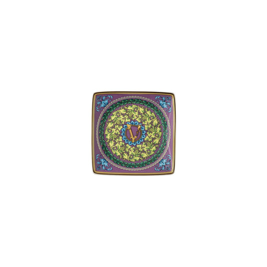 Versace Barocco Mosaic Bowl 12 cm sq. flat front view