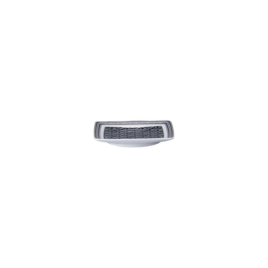 Versace La Greca Signature Black Bowl 12 cm sq. flat alternate view 2