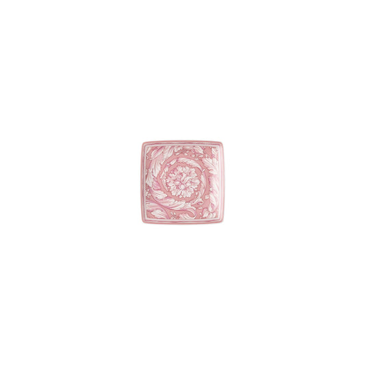 Versace Barocco Rose Bowl 9 cm sq. flat front view