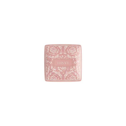Versace Barocco Rose Bowl 12 cm sq. flat front view
