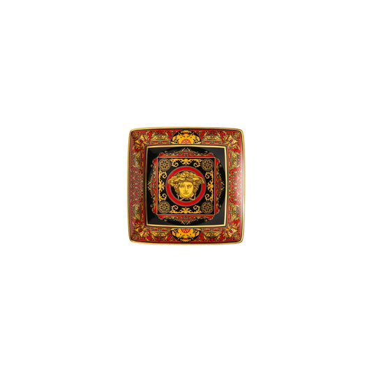 Versace Medusa Bowl 12 cm sq. flat front view