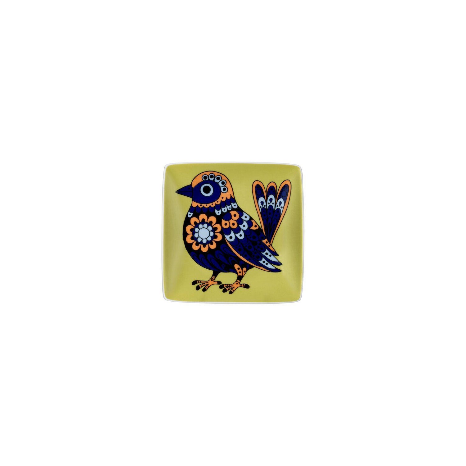 Rosenthal Flower Farm Bird Rosenthal Home Flower Farm Bird Bowl 12 cm sq. flat front view