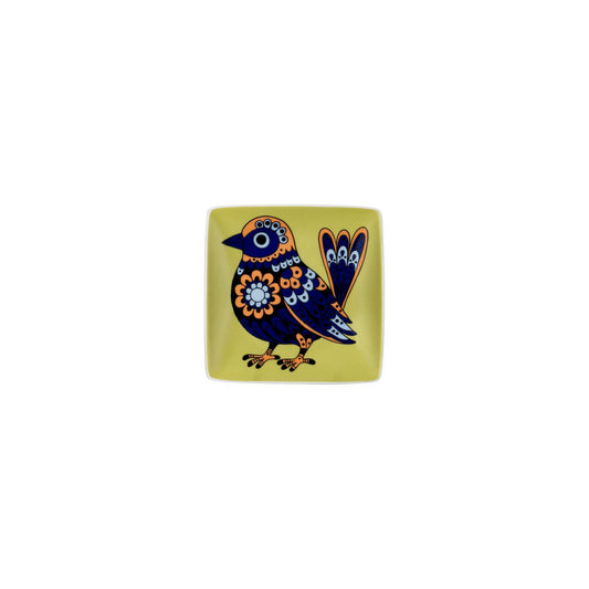Rosenthal Flower Farm Bird Rosenthal Home Flower Farm Bird Bowl 12 cm sq. flat front view