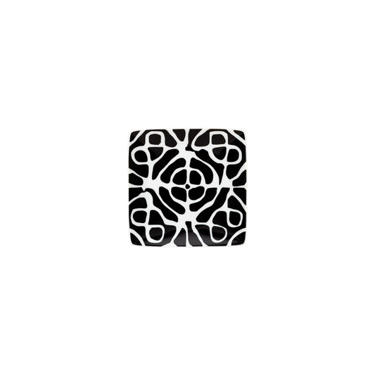 Rosenthal Monochrome Maze Rosenthal Home Monochrome Maze Bowl 12 cm sq. flat front view