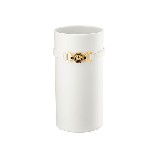 Versace Medusa '95 White Vase 24 cm front view