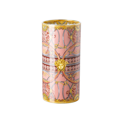 Versace Scala Palazzo Rosa Vase 24 cm front view