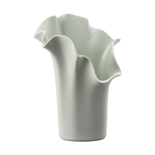 Rosenthal Sea Salt Rosenthal Asym Sea Salt Vase 30 cm front view