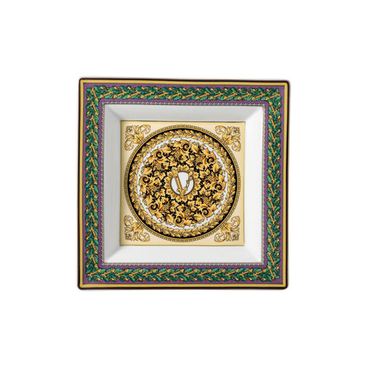Versace Barocco Mosaic Dish 22 cm front view