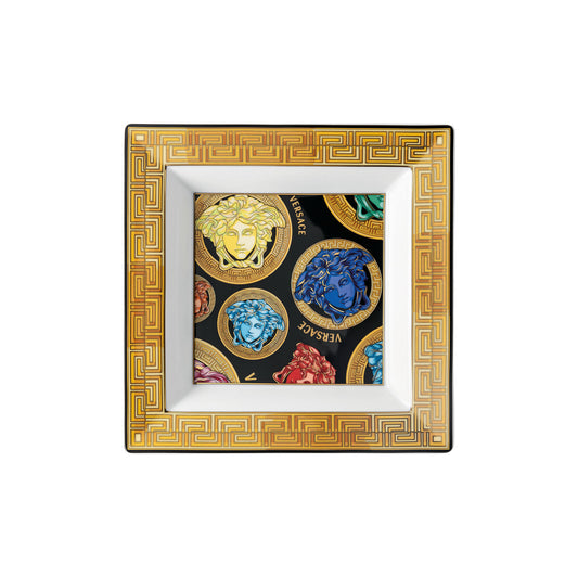Versace Medusa Amplified Dish 22 cm front view