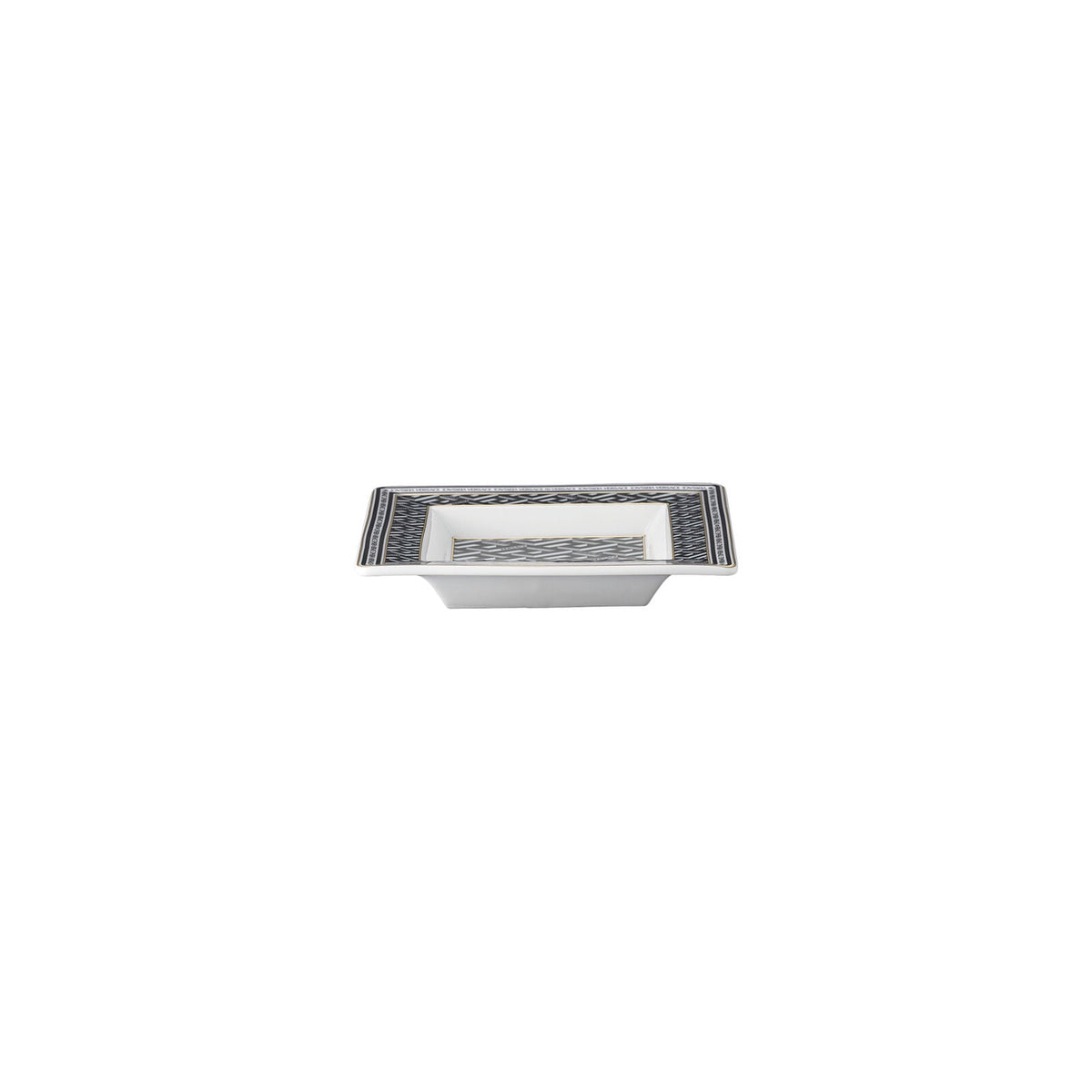 Versace La Greca Signature Black Dish 14 cm alternate view 2