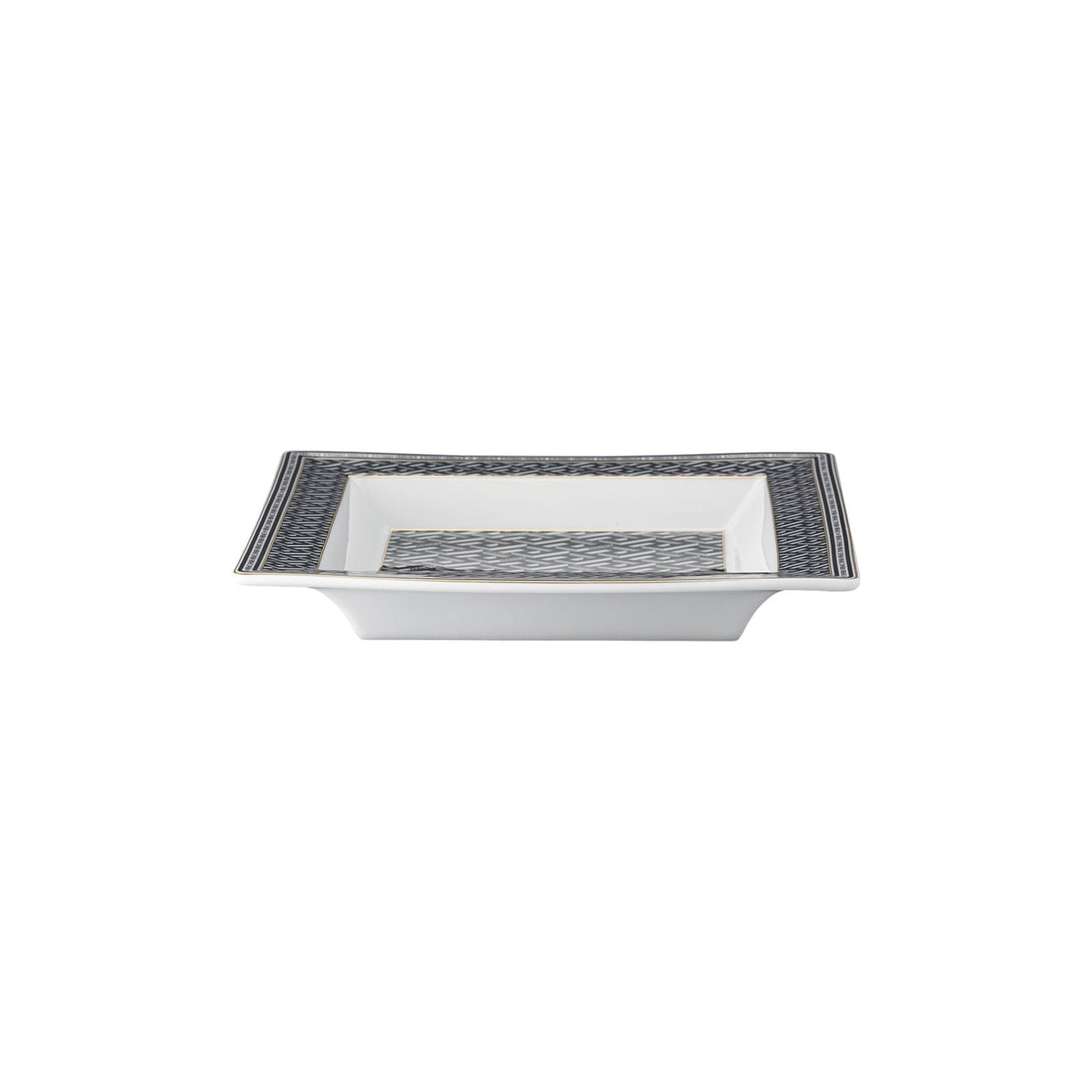 Versace La Greca Signature Black Dish 22 cm alternate view 2