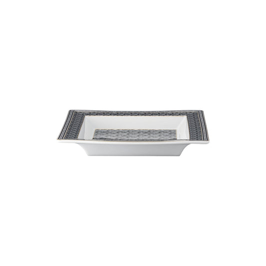Versace La Greca Signature Black Dish 22 cm alternate view 2