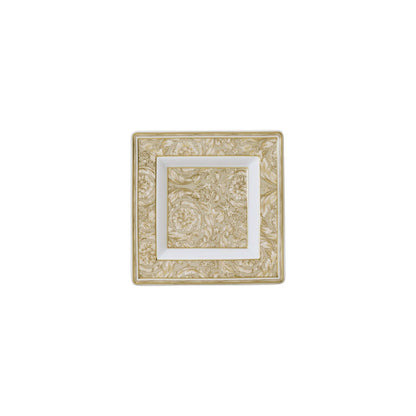Versace Barocco Beige Dish 14 cm front view