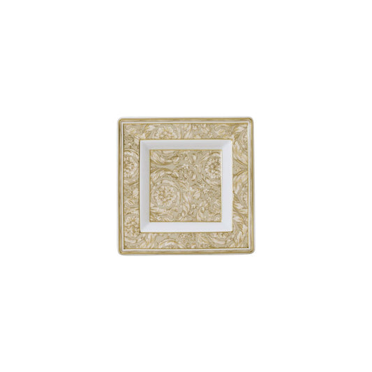 Versace Barocco Beige Dish 14 cm front view