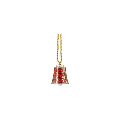 Versace Medusa Garland Red Porc. Bell front view