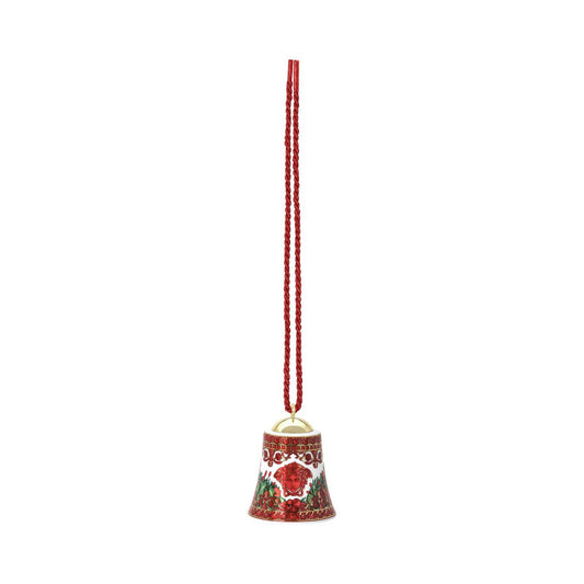 Versace I Love Baroque Holiday Porcelain Bell 2025 front view