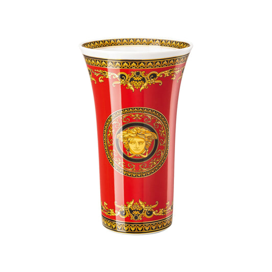 Versace Medusa Red Giftware – Vase 26 cm front view