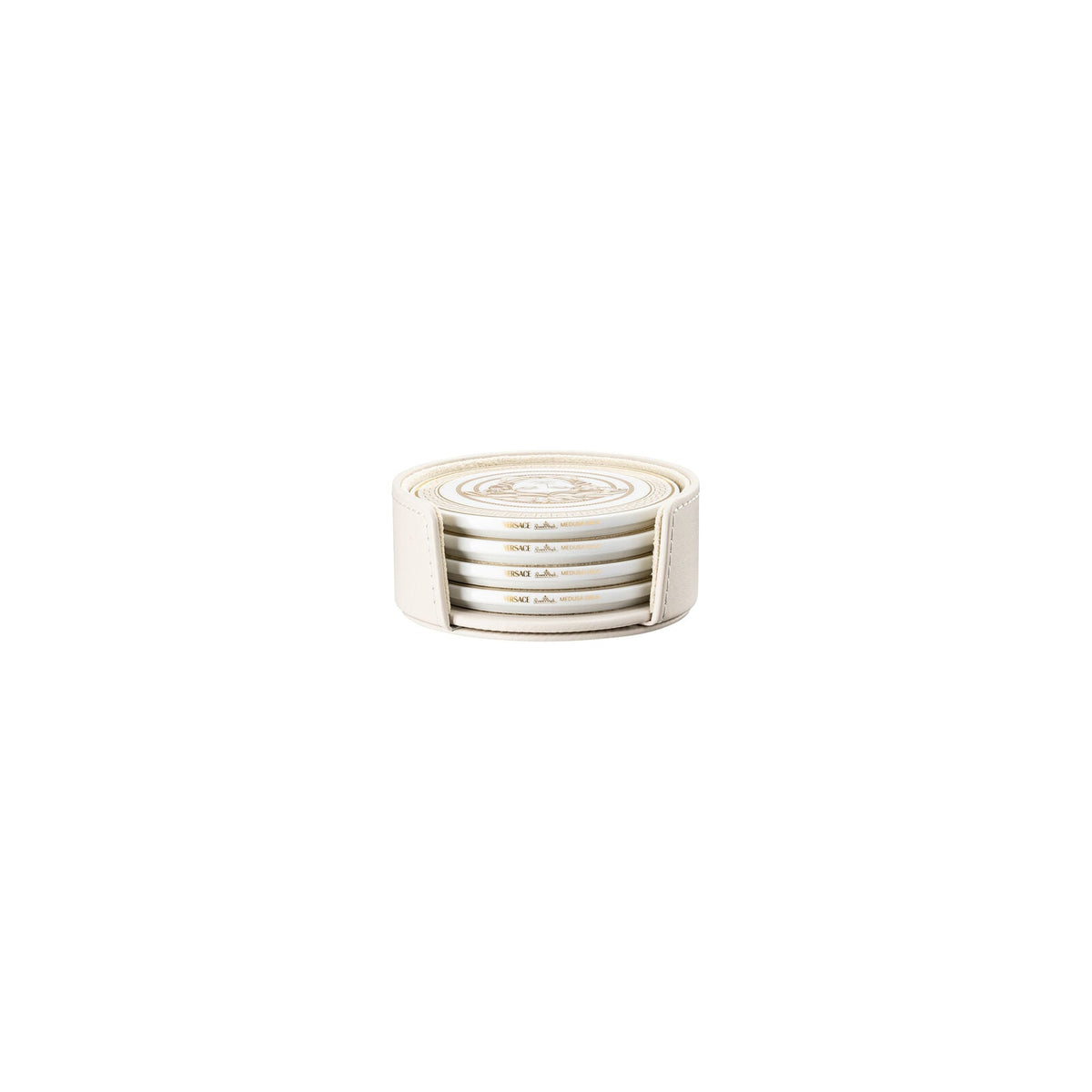 Versace Medusa Gala Porcel.coaster 4 pcs front view
