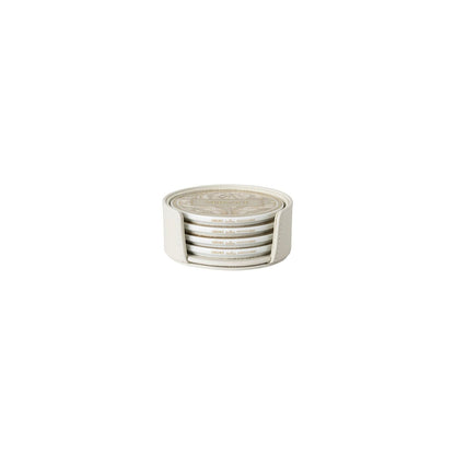 Versace Barocco Beige Porcel.coaster 4 pcs front view