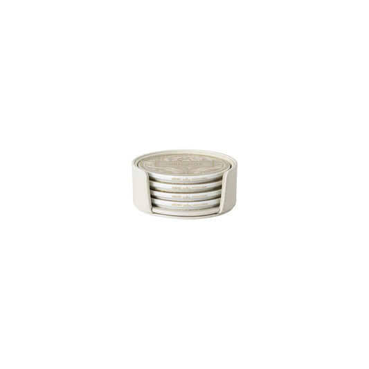 Versace Barocco Beige Porcel.coaster 4 pcs front view
