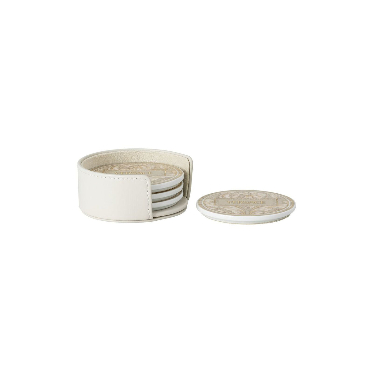 Versace Barocco Beige Porcel.coaster 4 pcs alternate view 2