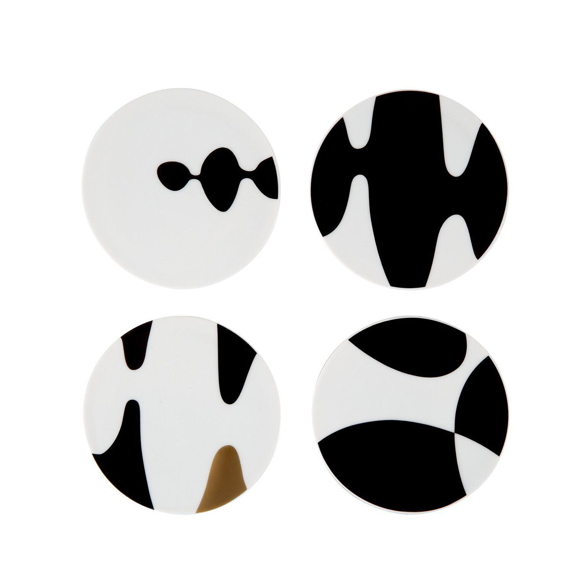 Rosenthal Monochrome Rosenthal Home Monochrome Porcel.coaster 4 pcs front view