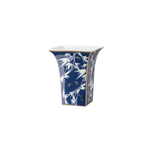 Rosenthal Turandot blue Rosenthal Rosenthal Heritage Turandot blue Vase 17 cm front view
