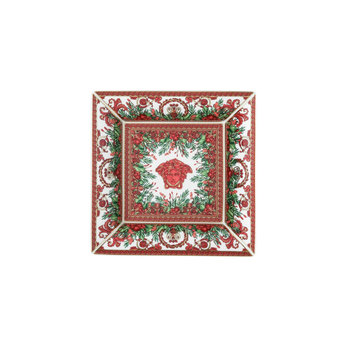 Versace I Love Baroque Holiday Dish – 18 cm front view