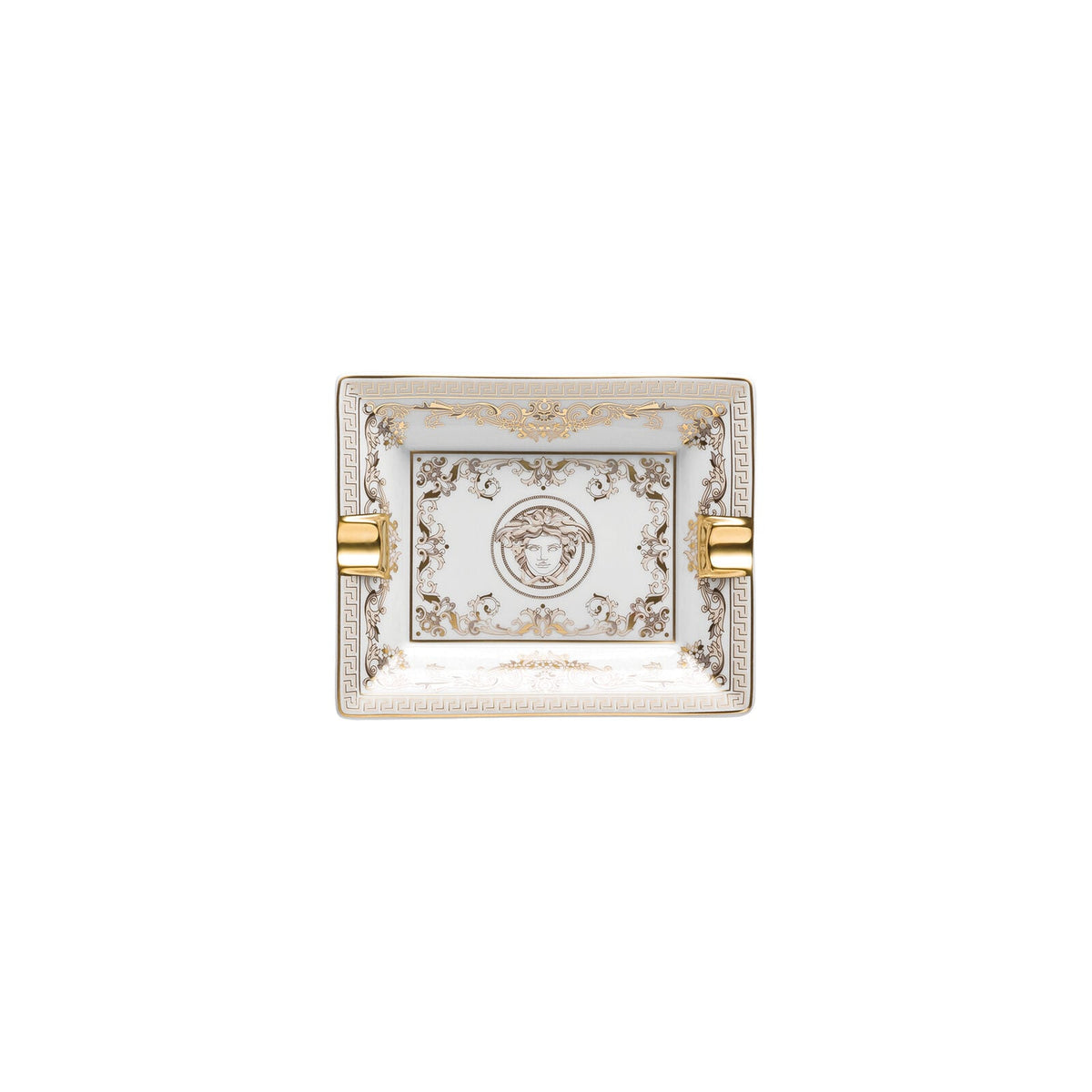 Versace Medusa Gala Ashtray 13 cm front view